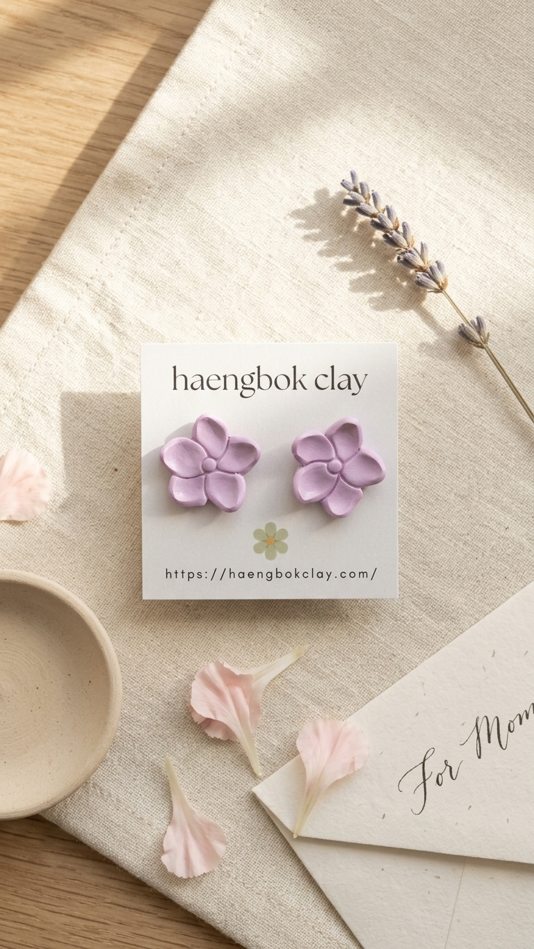 Blush Sakura Bloom Studs