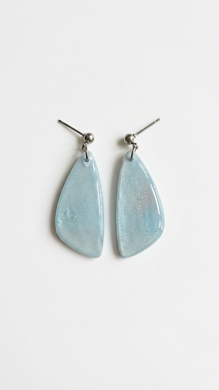 Mist Blue Signature Dangles