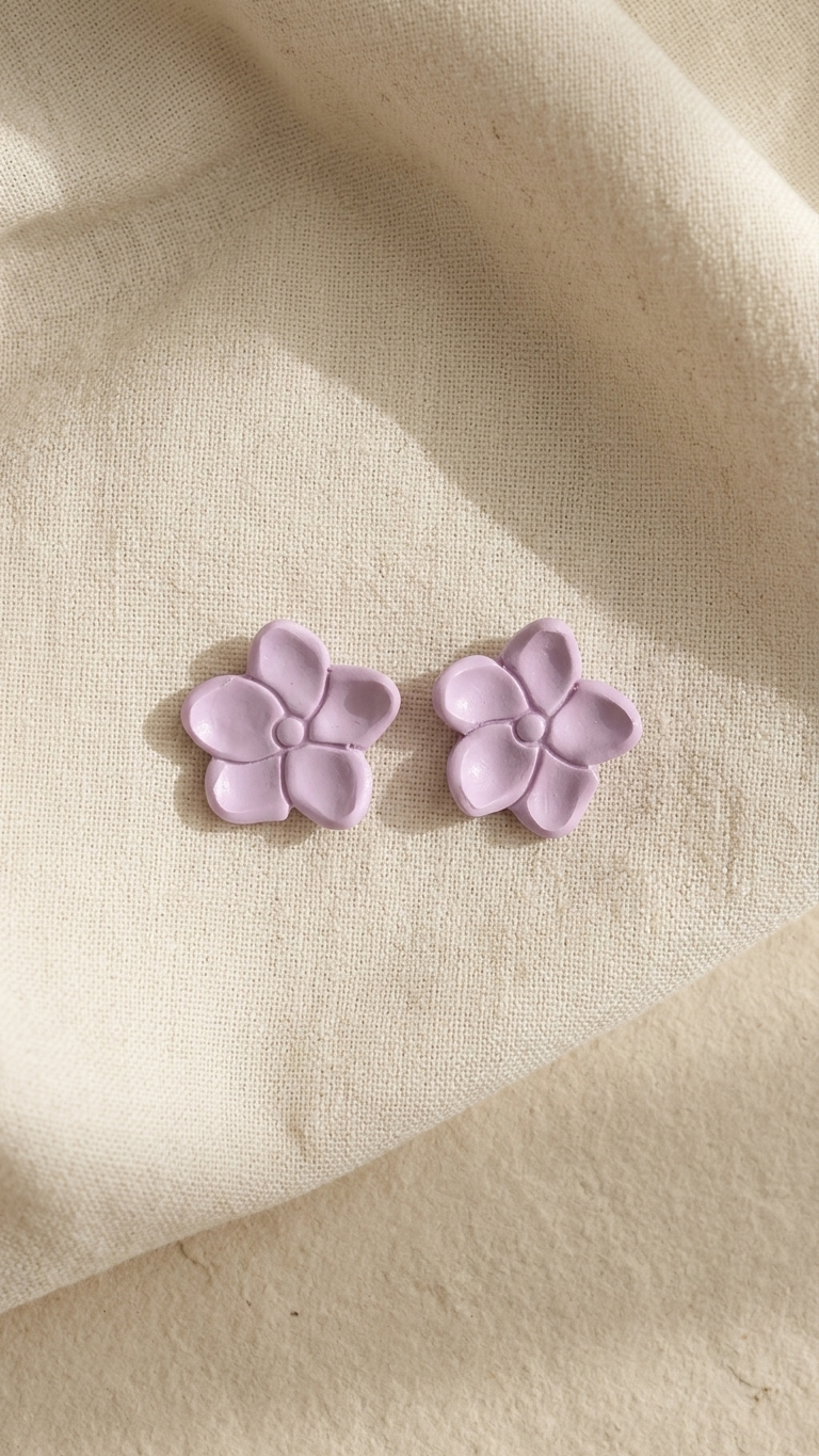 Blush Sakura Bloom Studs