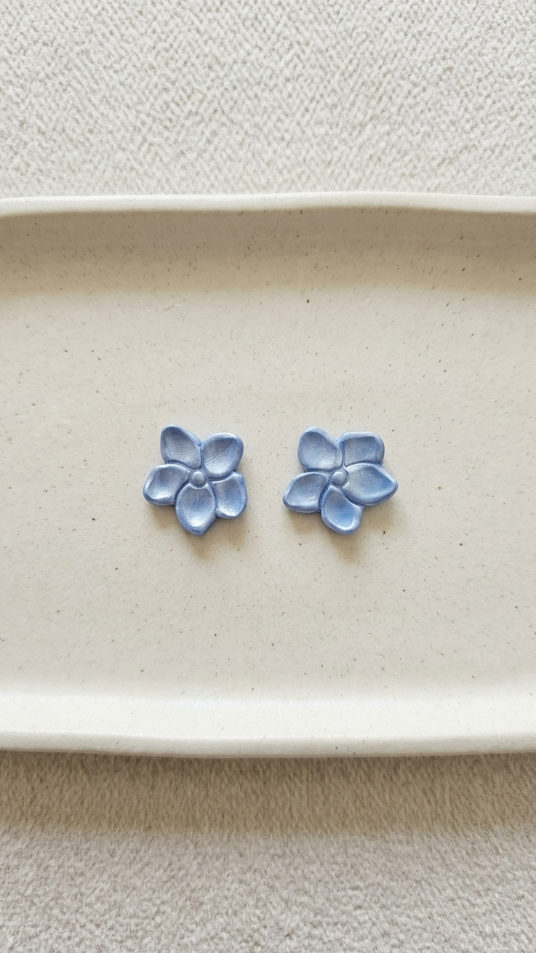 Blush Sakura Bloom Studs