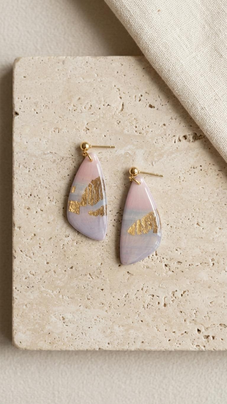 Blush Horizon Signature Dangles
