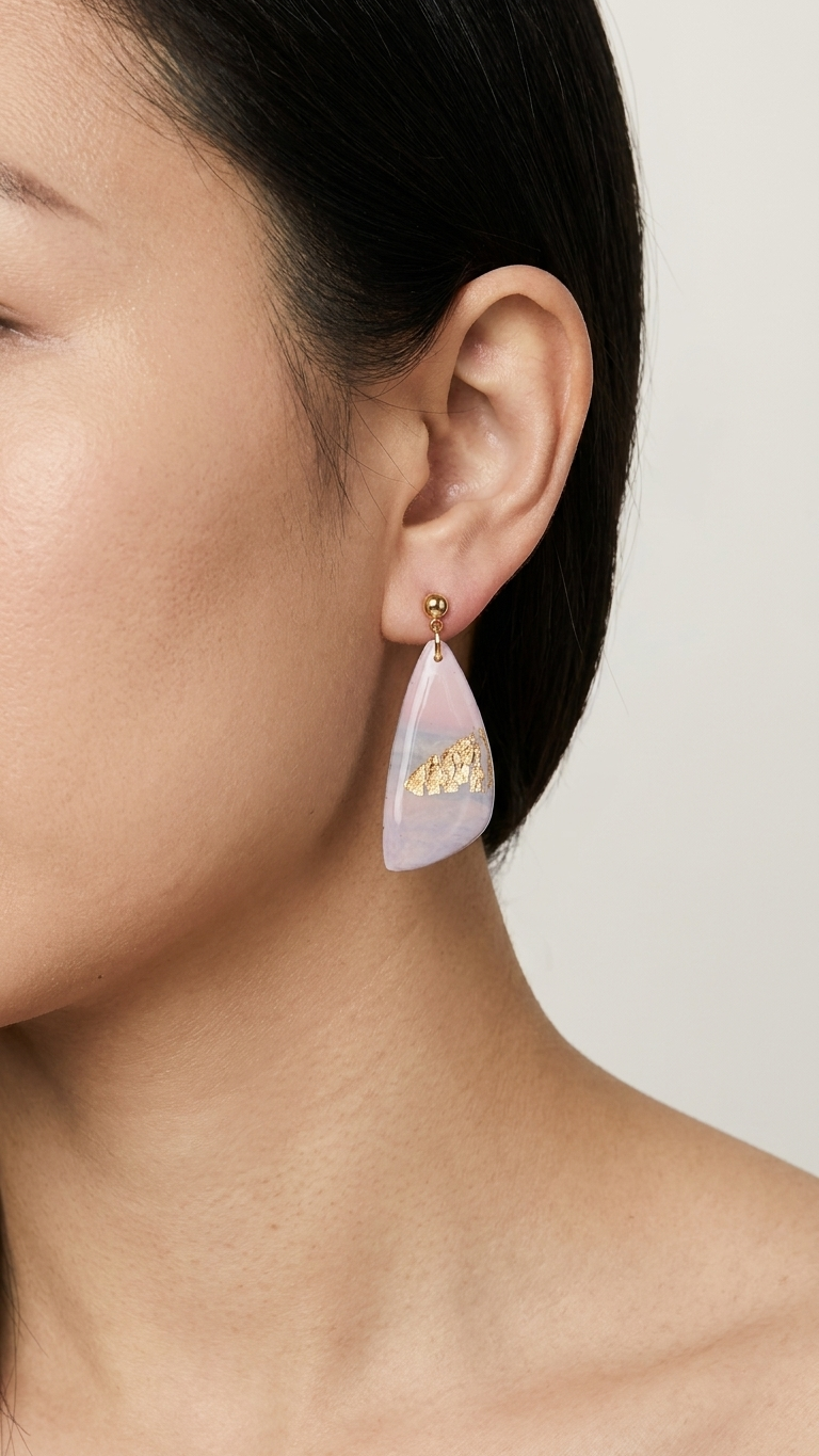 Blush Horizon Signature Dangles