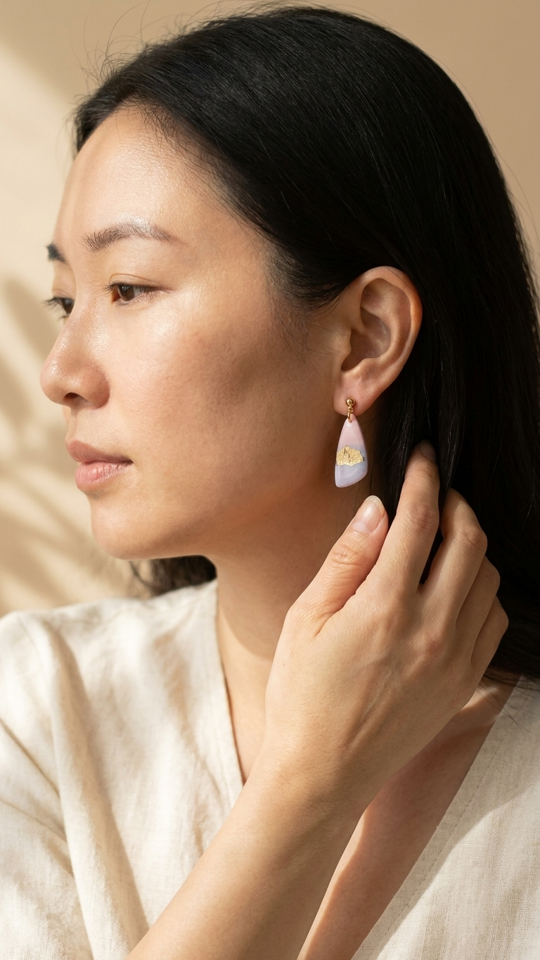 Blush Horizon Signature Dangles
