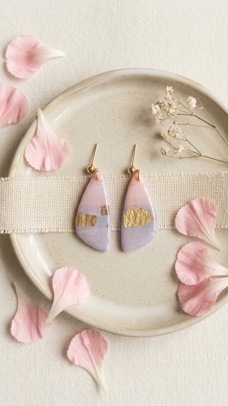 Blush Horizon Signature Dangles
