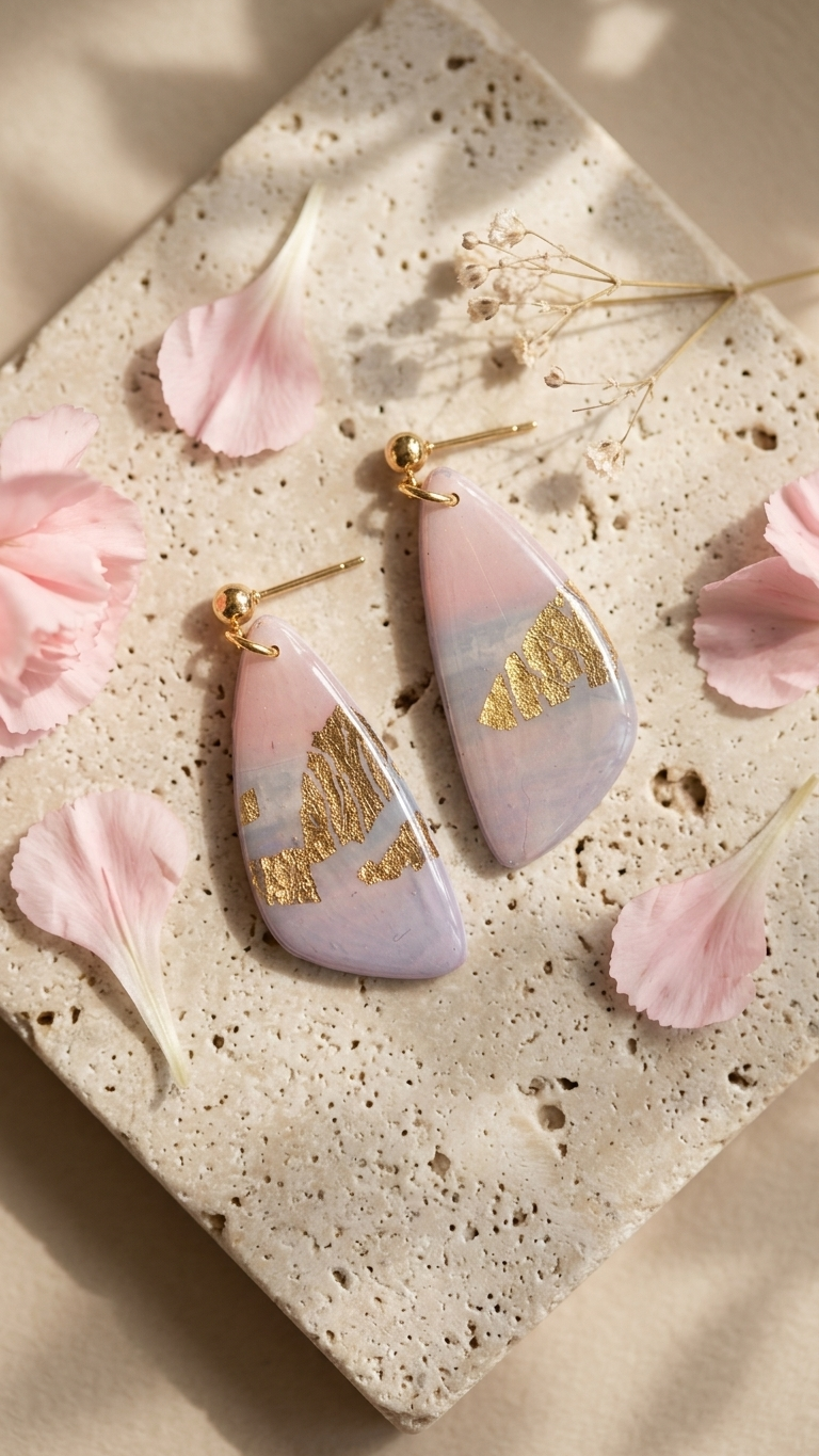 Blush Horizon Signature Dangles